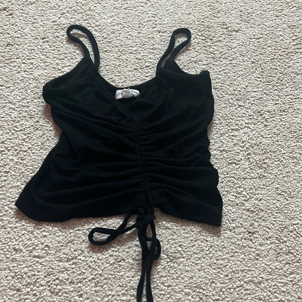 Black Crop Top